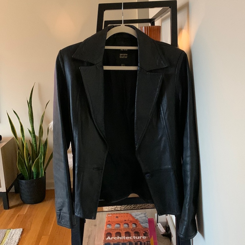 Vintage leather jacket